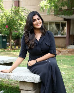 Manjima Mohan - Thevarattam Movie Press Meet Photos | Picture 1643513