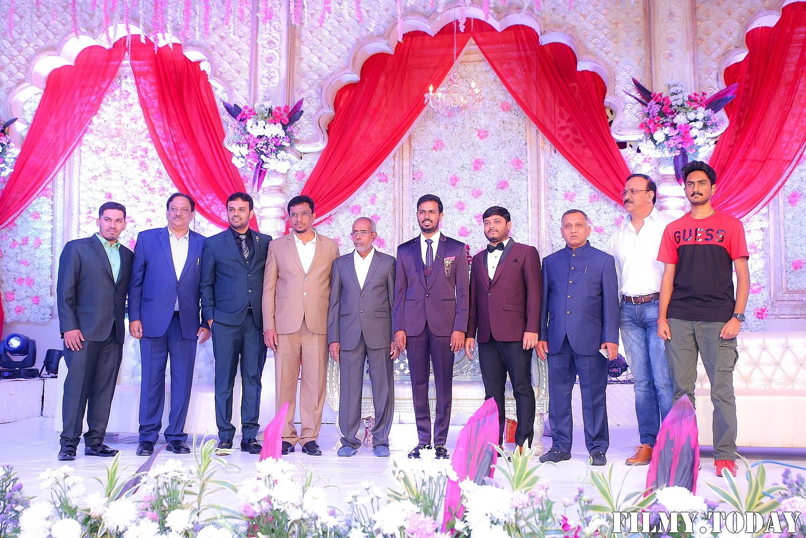 Celebs At Wedding Reception Of Syed Javed Ali And Sadiya Waheed Photos | Picture 1705968