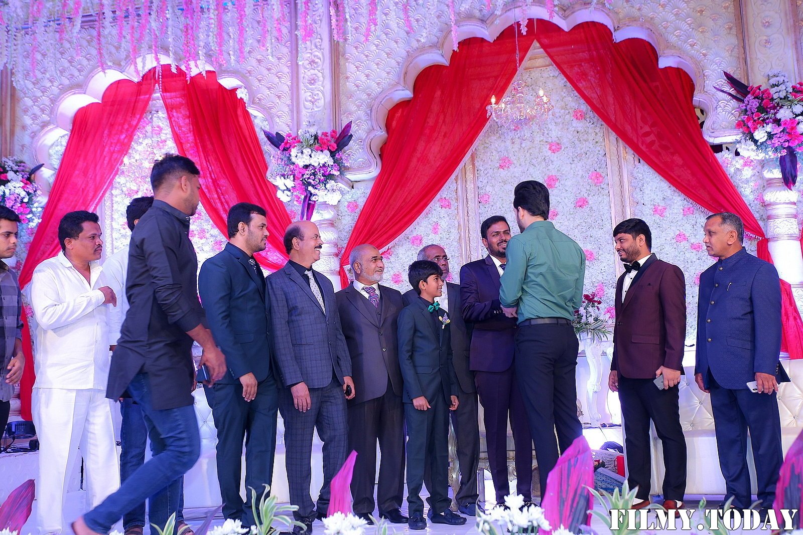 Celebs At Wedding Reception Of Syed Javed Ali And Sadiya Waheed Photos | Picture 1706040