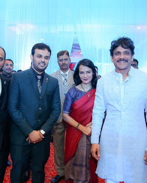 Celebs At Wedding Reception Of Syed Javed Ali And Sadiya Waheed Photos