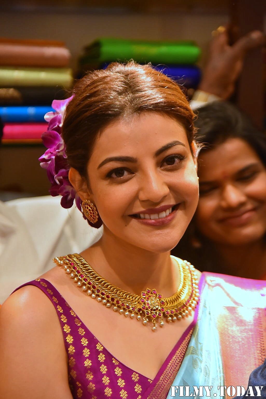 Kajal Agarwal At Grand Launch Of Vidhatri Shopping Mall Photos | Picture 1707049