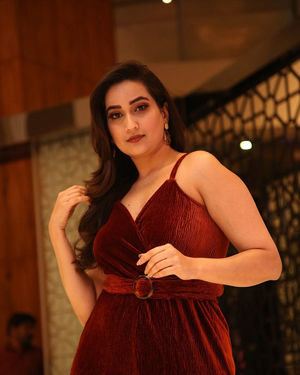 Manjusha - Beautiful Telugu Movie Pre Release Event Photos | Picture 1710890