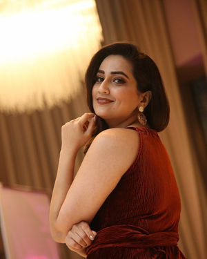 Manjusha - Beautiful Telugu Movie Pre Release Event Photos | Picture 1710884