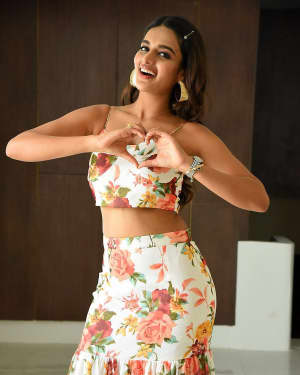 Nidhhi Agerwal - ISmart Shankar Movie Promotions Photos | Picture 1664258