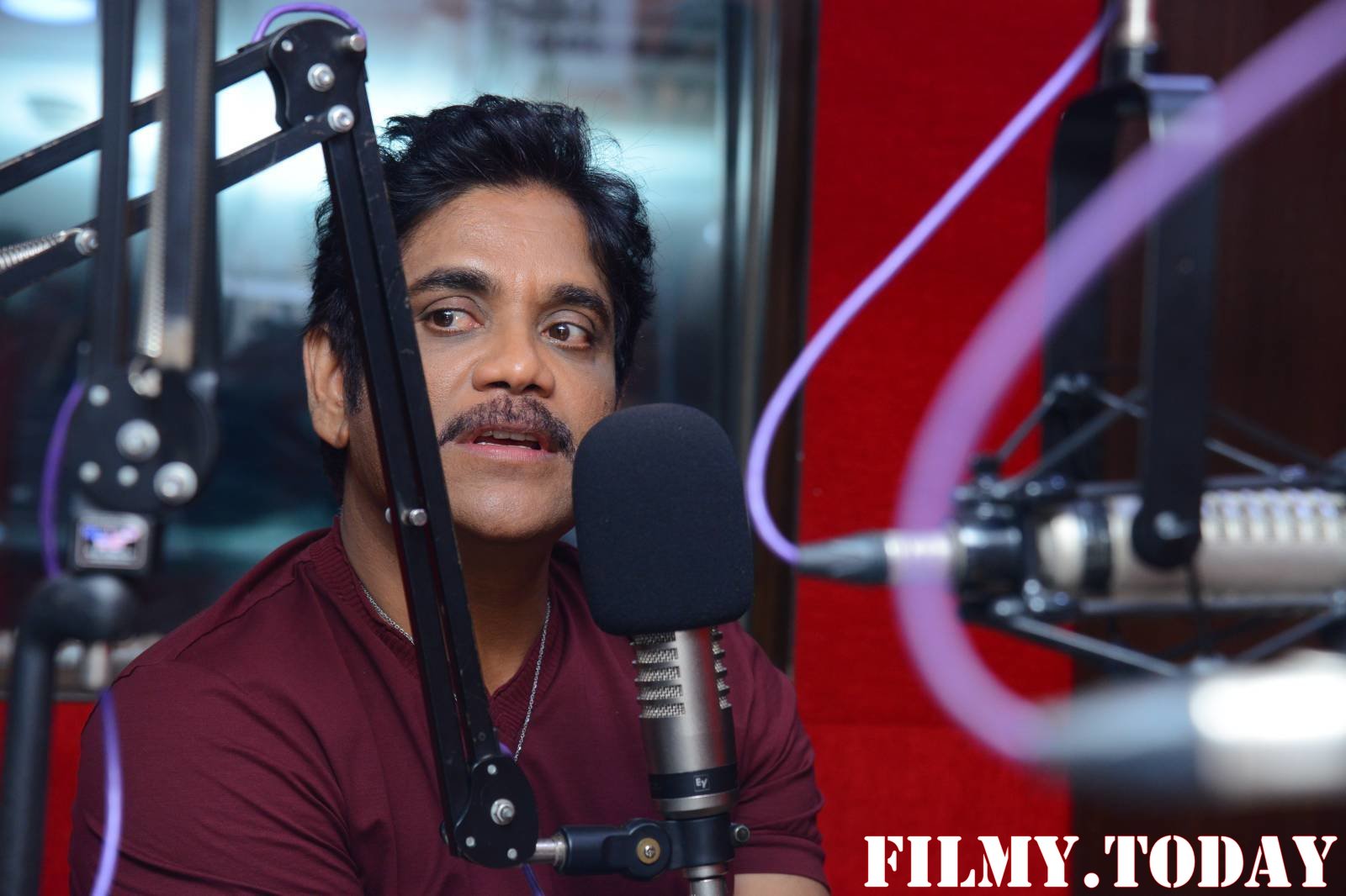 Nagarjuna And Rakul At Red FM For Manmadhudu 2 Second Single Launch Photos | Picture 1669989