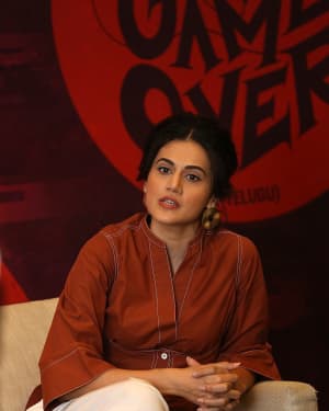 Taapsee Pannu Photos At Game Over Interview | Picture 1652955