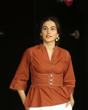 Taapsee Pannu Photos At Game Over Interview | Picture 1652970