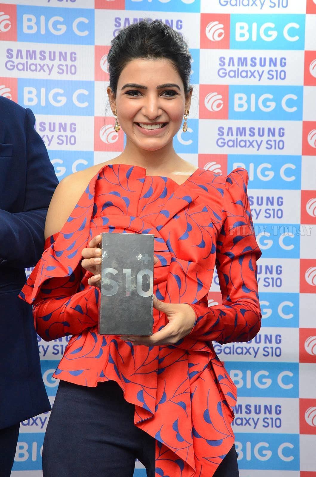 Samantha Ruth Prabhu - Samsung S10e Mobile Launch At Big C Showroom Photos | Picture 1632532