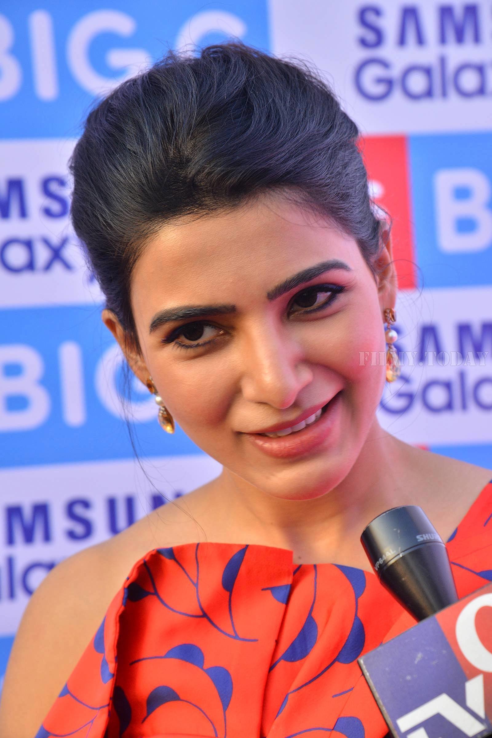 Samantha Ruth Prabhu - Samsung S10e Mobile Launch At Big C Showroom Photos | Picture 1632527