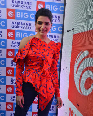 Samantha Ruth Prabhu - Samsung S10e Mobile Launch At Big C Showroom Photos | Picture 1632531