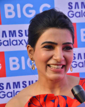 Samantha Ruth Prabhu - Samsung S10e Mobile Launch At Big C Showroom Photos