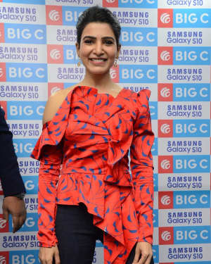 Samantha Ruth Prabhu - Samsung S10e Mobile Launch At Big C Showroom Photos | Picture 1632497