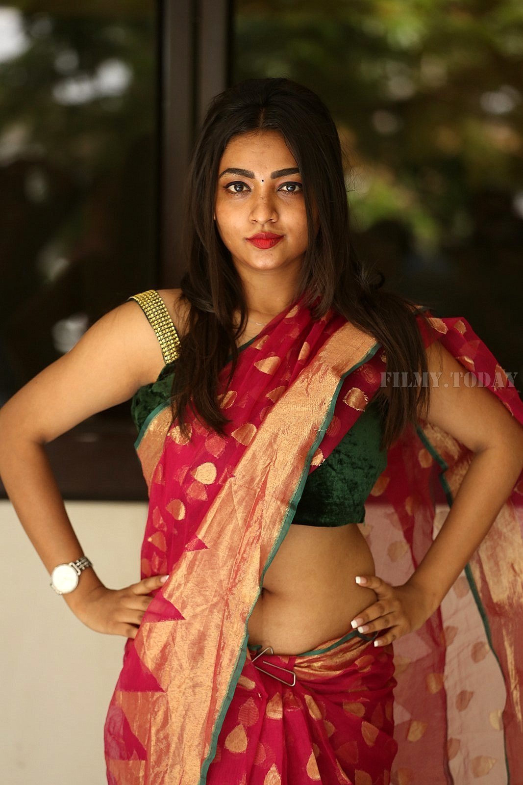 Nandini (KS 100 Actress) - KS 100 Telugu Movie Audio Launch Photos | Picture 1636916