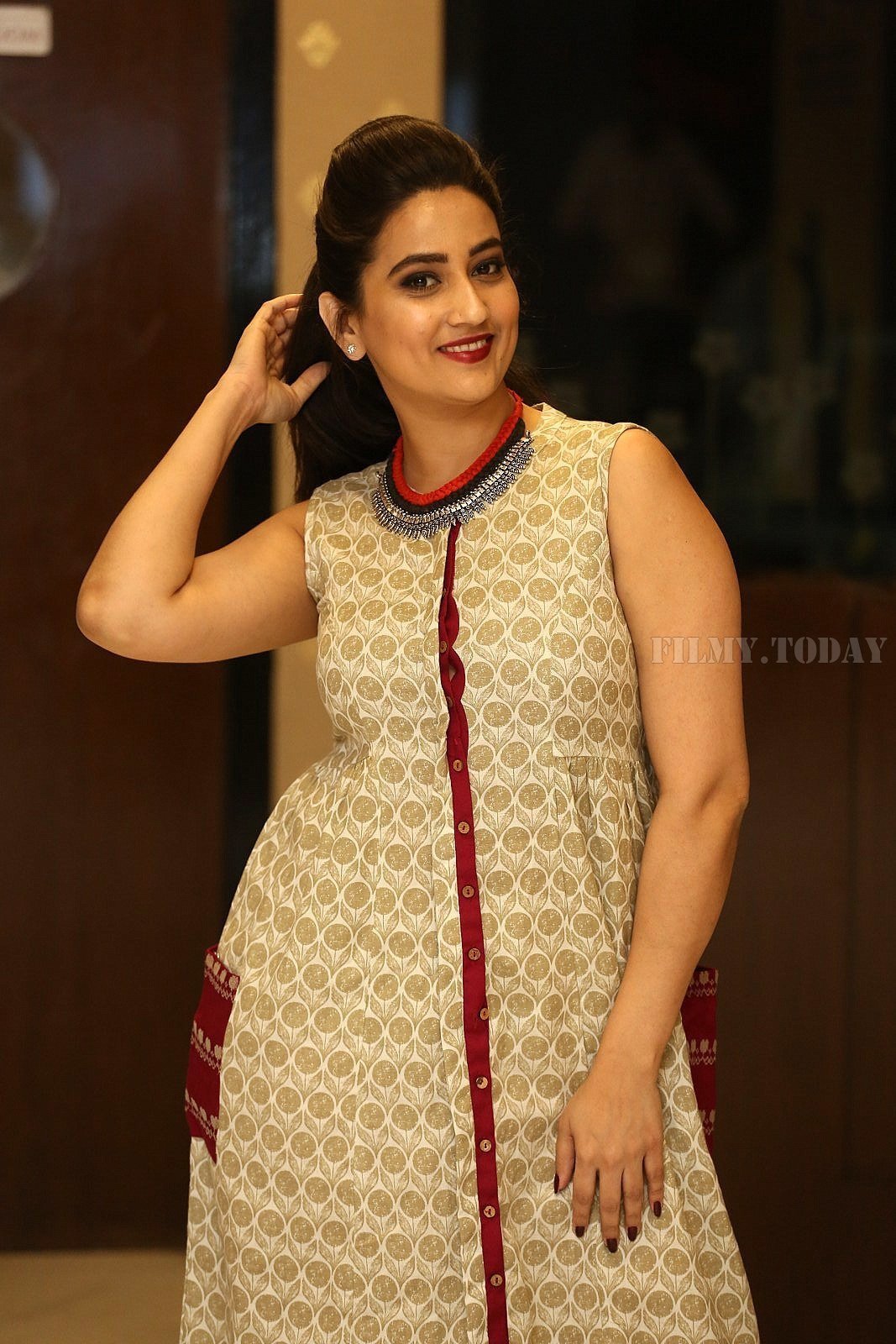 Manjusha - Maharshi Movie Pre Release Event Pictures | Picture 1645032