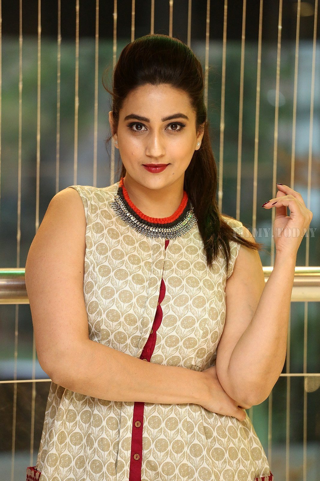 Manjusha - Maharshi Movie Pre Release Event Pictures | Picture 1645050