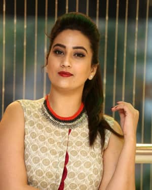 Manjusha - Maharshi Movie Pre Release Event Pictures