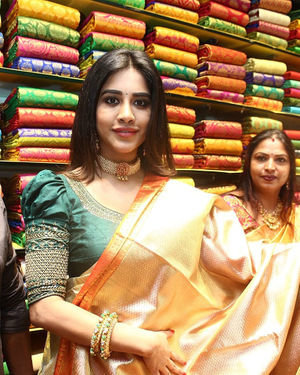 Nabha Natesh At Sri Kanchi Alankar Silks Grand Launch Photos | Picture 1699642