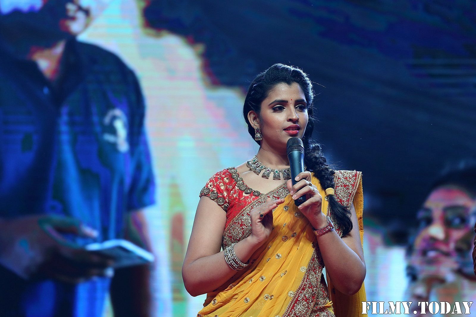 Syamala (Anchor) - Raja Vaaru Rani Gaaru Movie Pre Release Event Photos | Picture 1702262