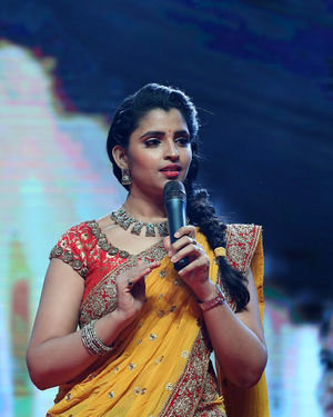 Syamala (Anchor) - Raja Vaaru Rani Gaaru Movie Pre Release Event Photos | Picture 1702262