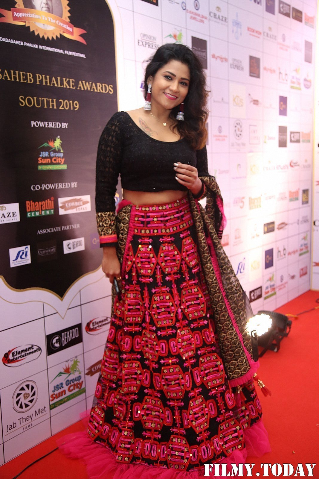 Jyothi (Actress) - Dada Saheb Phalke Awards South 2019 Red Carpet Photos | Picture 1684864