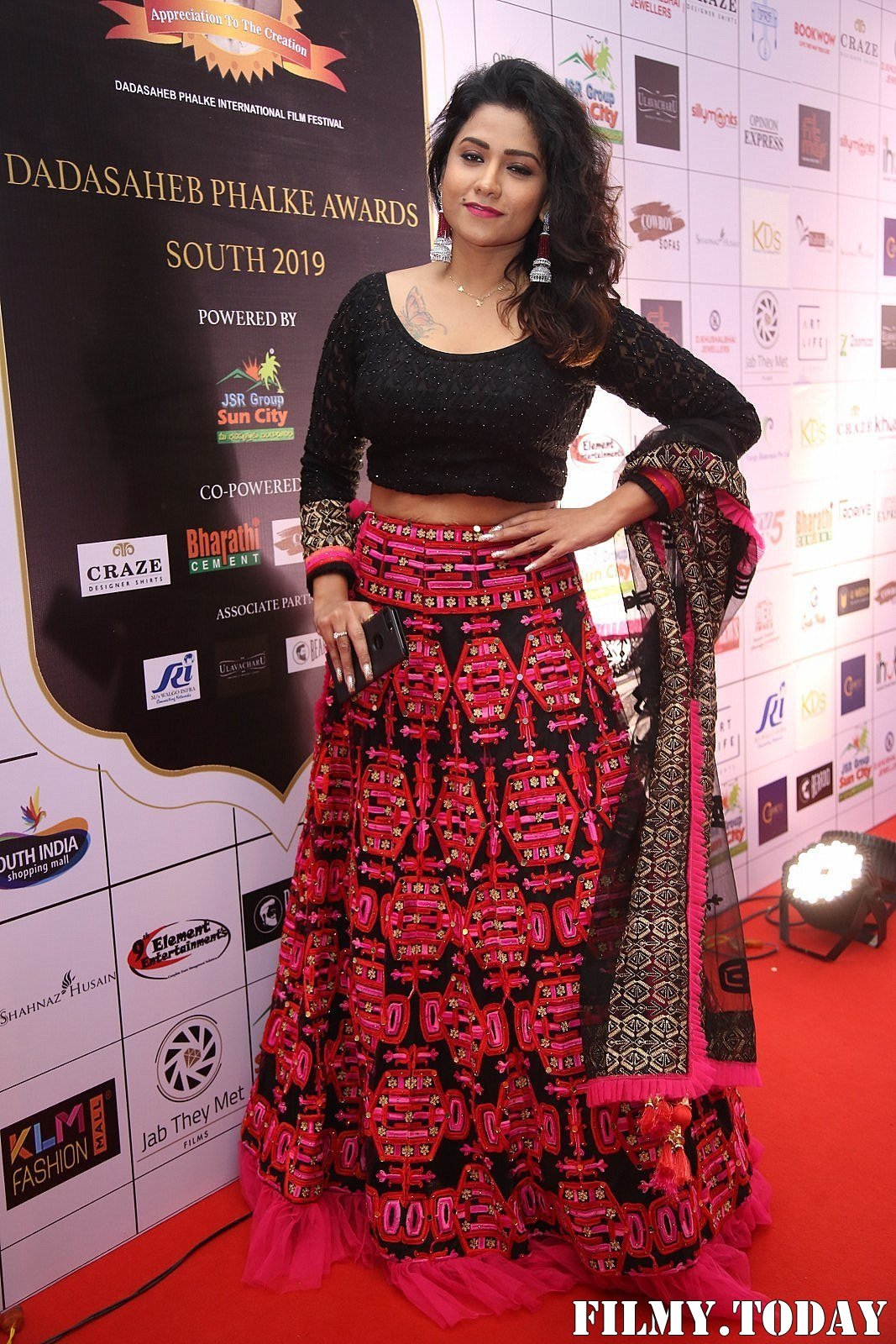 Jyothi (Actress) - Dada Saheb Phalke Awards South 2019 Red Carpet Photos | Picture 1684865
