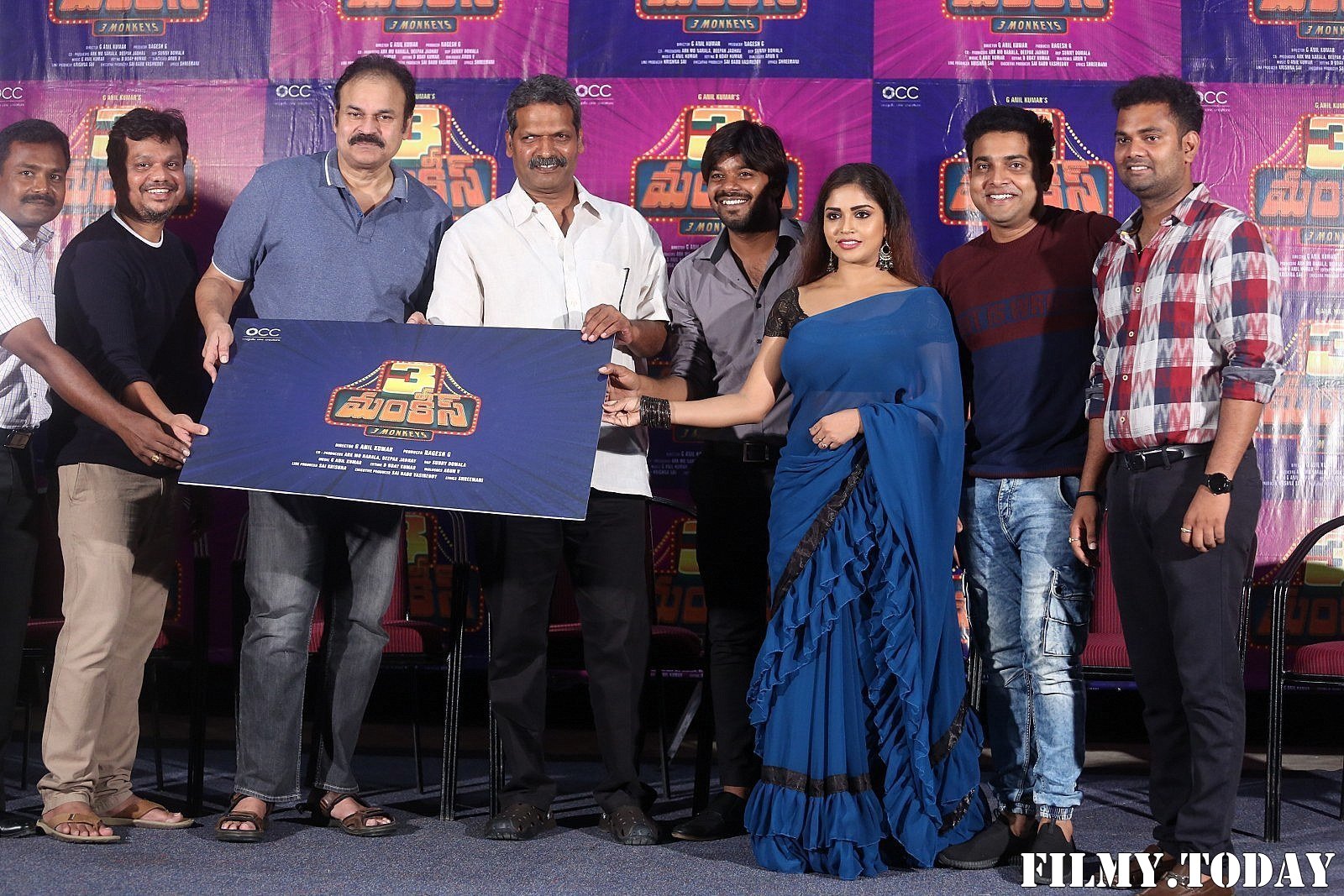 3 Monkeys Telugu Film First Look Launch Photos | Picture 1685343