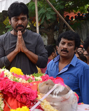 Telugu Comedian Venu Madhav Anthima Yatra Photos