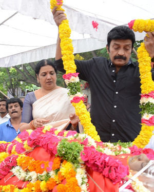 Telugu Comedian Venu Madhav Anthima Yatra Photos