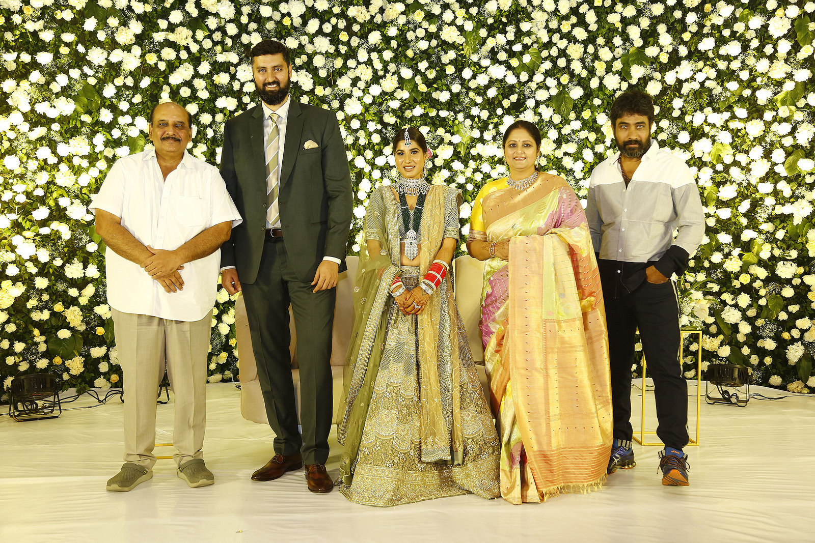 Jayasudha Son Nihar Kapoor & Amrita Wedding Reception Photos | Picture 1724098