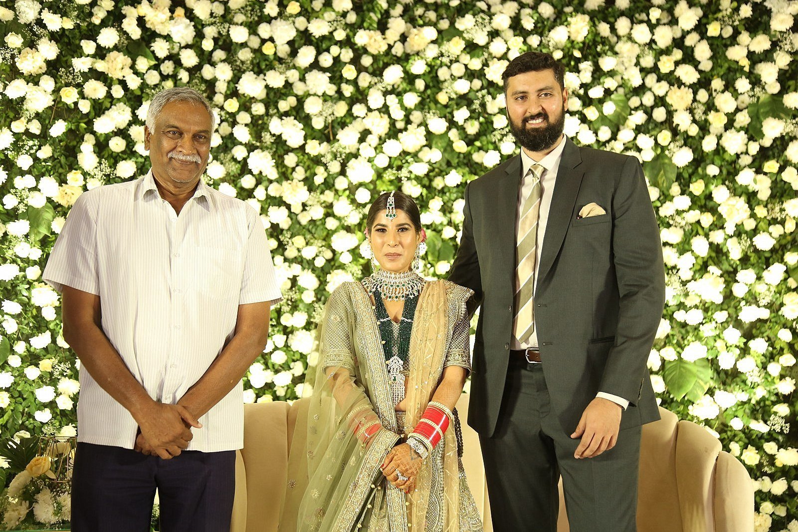 Jayasudha Son Nihar Kapoor & Amrita Wedding Reception Photos | Picture 1724116