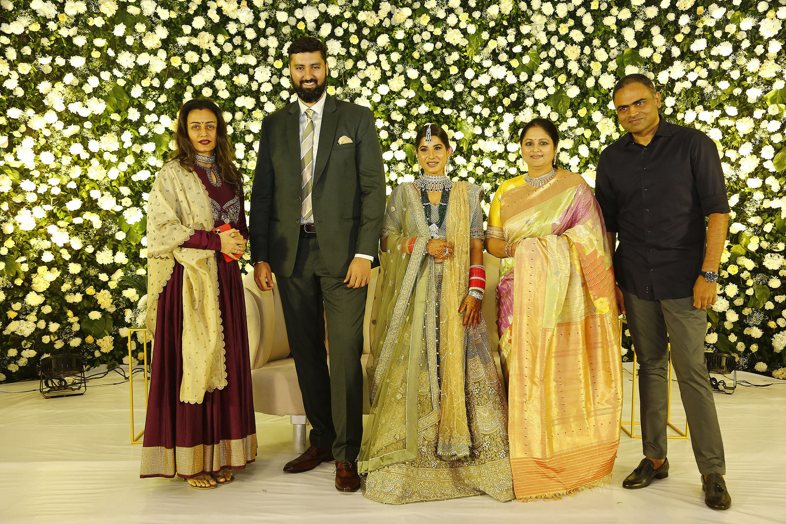Jayasudha Son Nihar Kapoor & Amrita Wedding Reception Photos | Picture 1724099