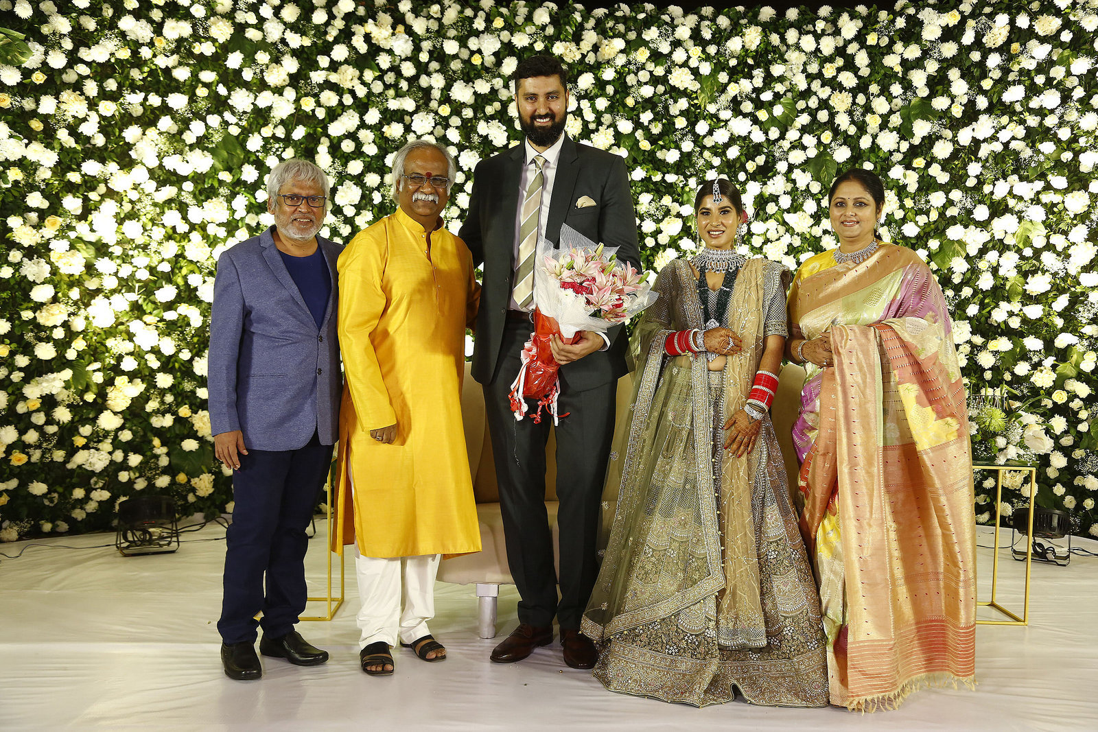 Jayasudha Son Nihar Kapoor & Amrita Wedding Reception Photos | Picture 1724101
