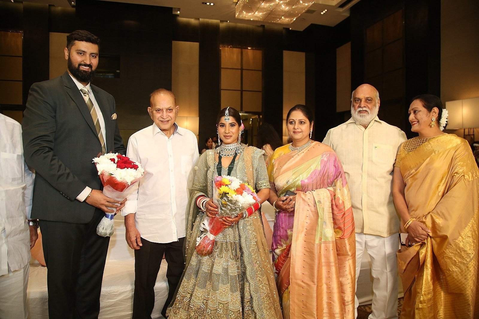 Jayasudha Son Nihar Kapoor & Amrita Wedding Reception Photos | Picture 1724111