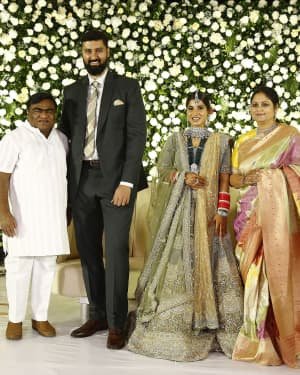 Jayasudha Son Nihar Kapoor & Amrita Wedding Reception Photos | Picture 1724100