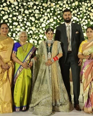 Jayasudha Son Nihar Kapoor & Amrita Wedding Reception Photos | Picture 1724118