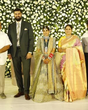 Jayasudha Son Nihar Kapoor & Amrita Wedding Reception Photos | Picture 1724098