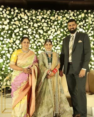 Jayasudha Son Nihar Kapoor & Amrita Wedding Reception Photos | Picture 1724114