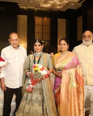 Jayasudha Son Nihar Kapoor & Amrita Wedding Reception Photos