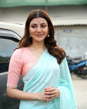 Kajal Aggarwal At The Promotion Of Priya Gold Oils Photos | Picture 1725054